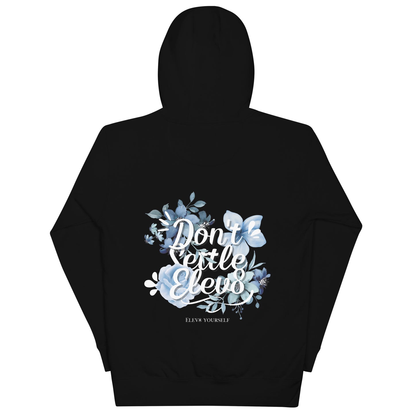 Premium hoody with floral design