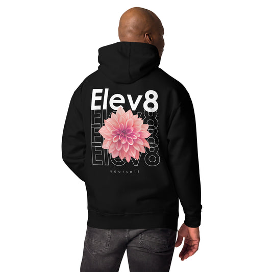 Premium hoody with floral design