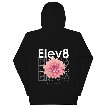 Premium hoody with floral design