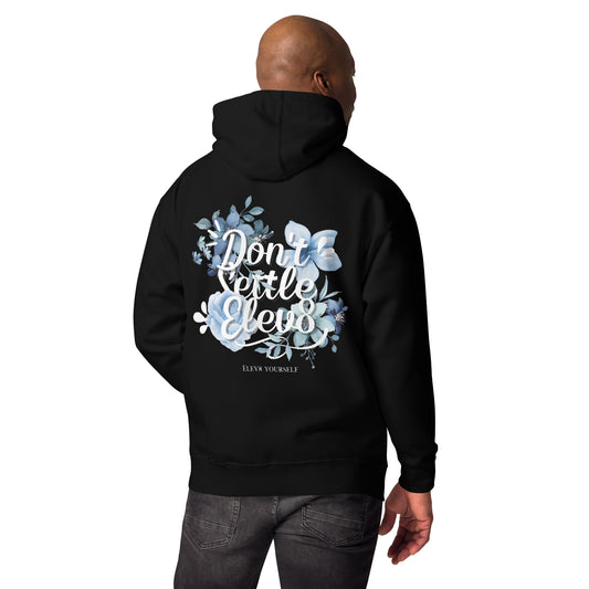 Premium hoody with floral design