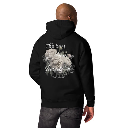 Premium hoody with floral design