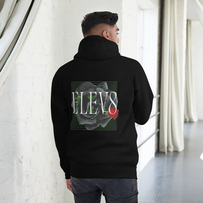 Premium hoody with floral design