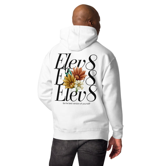 Premium hoody with floral design