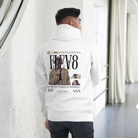 Elev8 Premium hoody wit